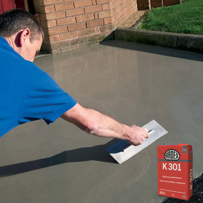 ARDEX K 301 Dış Mekân Kendinden Yayılan Zemin Kaplaması